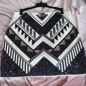 MINT CONDITION Express Mini Sequin Skirt